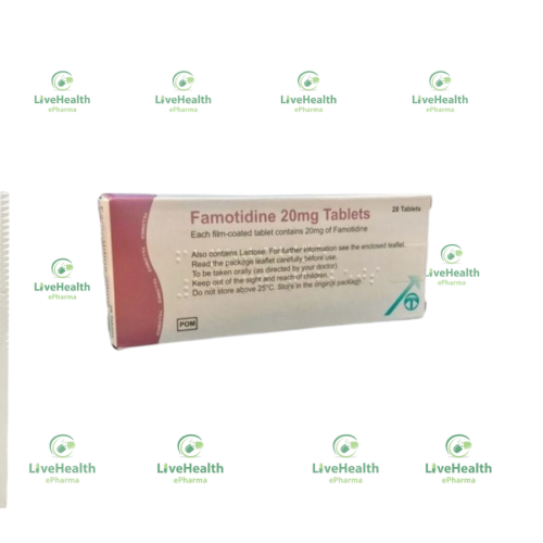 Famotidine 20mg Tablet